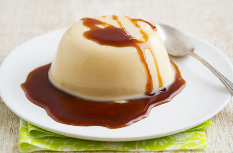Panacota de cacahuate